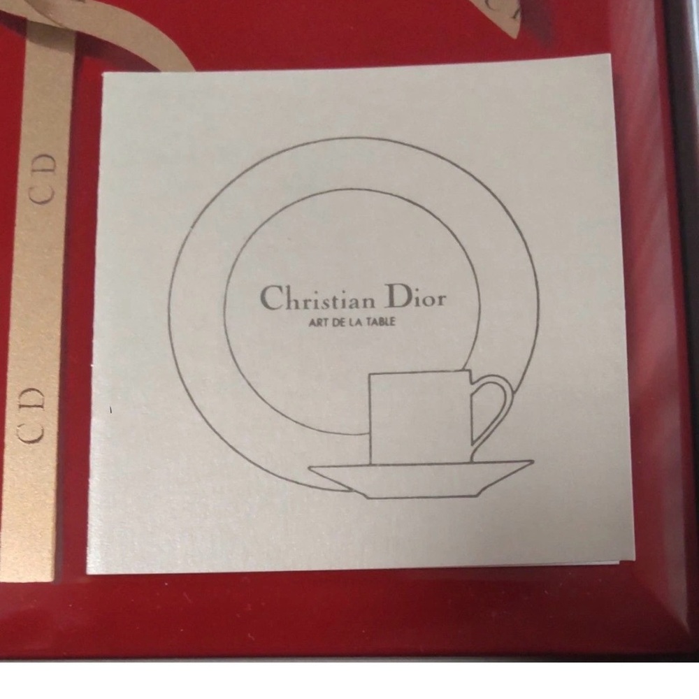 Christian Dior Address Note Book From Japan Red and Silver Gift Set - Picture 13 of 14